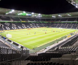epa08282855 (FILE) - FC Zurich players attend their team's training session at the Borussia Park in Moenchengladbach, Germany, 10 December 2014 (re-issued on 10 March 2020). The German Bundesliga soccer match between Borussia Moenchengladbach and FC Cologne on 11 March 2020 will be played behind closed doors in order to reduce mass gatherings amid the coronavirus outbreak, local authorities confirmed on 10 March 2020.  EPA/ENNIO LEANZA *** Local Caption *** 51698609