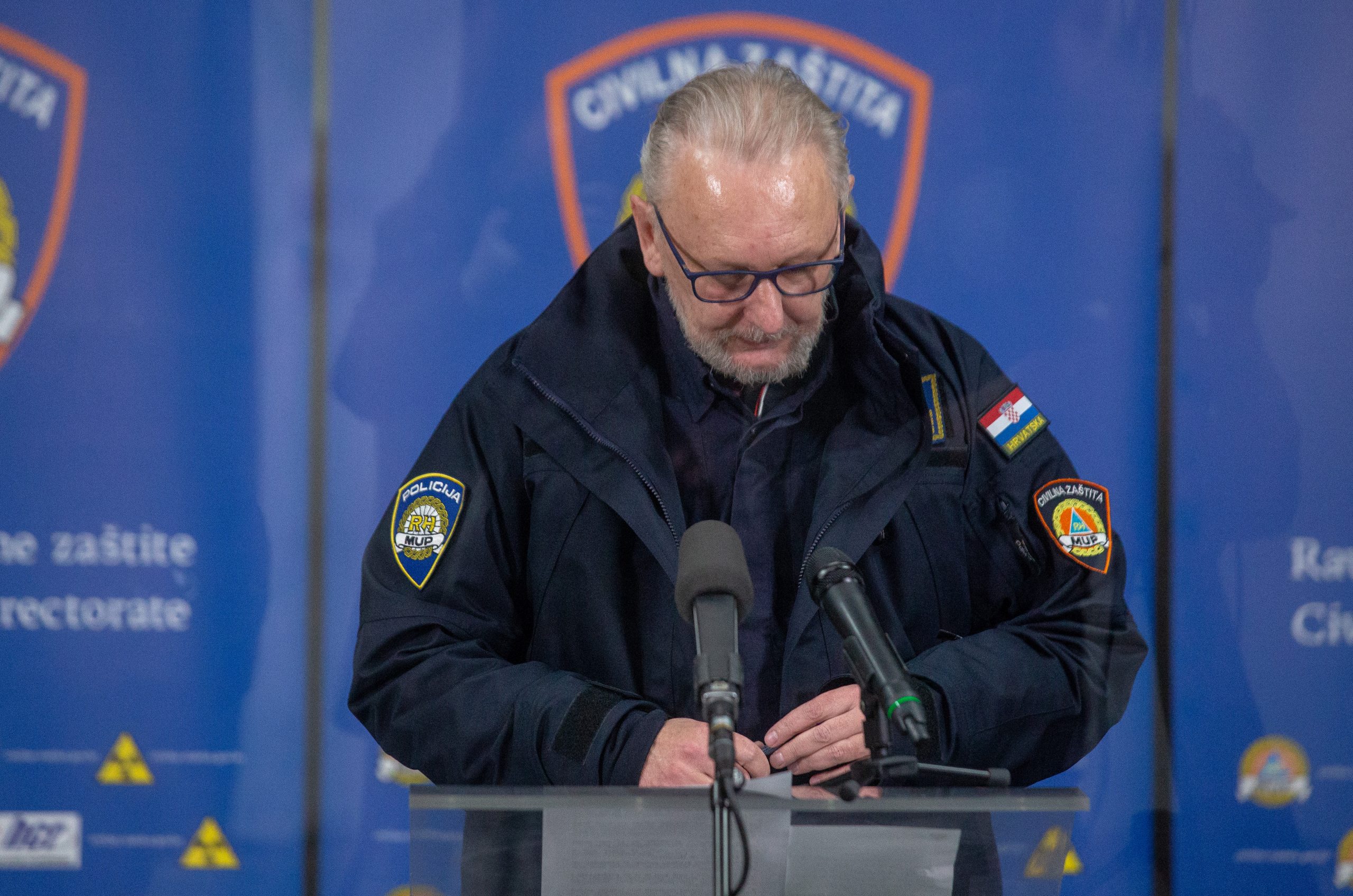 Zagreb, 27.03.2020. - Konferencija za medije Stožera civilne zaštite Republike Hrvatske održana u četvrtak u 16 sati. Na fotogrfiji Davor Božinović, Krunoslav Capak, Vili Beroš, Alemka Markotić. foto HINA/ Daniel KASAP/ dk / POOL