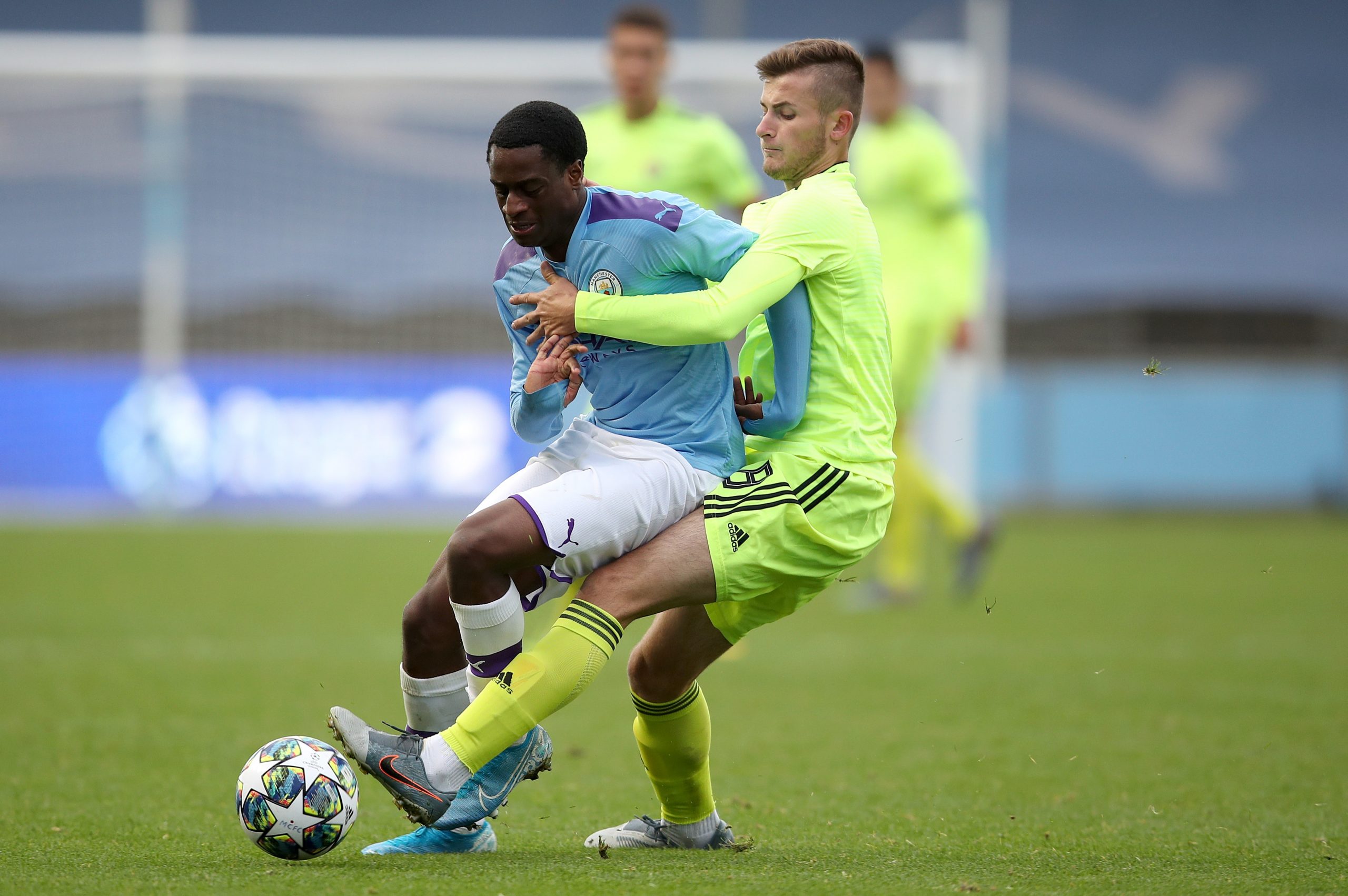 01.10.2019., City Football Academy, Manchester, Engleska - UEFA Lige prvaka mladih, skupina C, 2. kolo, Manchester City - GNK Dinamo. Ivijan Svrznjak
Photo: Igor Kralj/PIXSELL