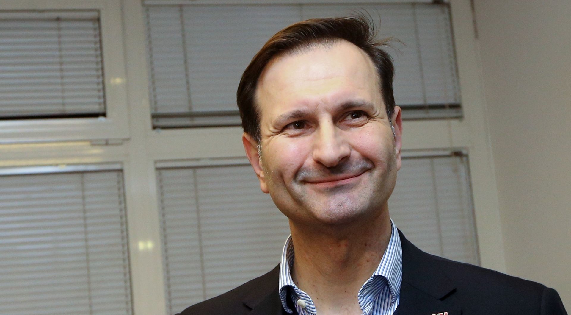 02.03.2020.,Sibenik-Kandidati Opcije za promjene Miro Kovac i Tomislav Tolusic u sklopu unutarstranackih izbora u HDZ-u boravili su u Sibeniku.
Photo: Dusko Jaramaz/PIXSELL