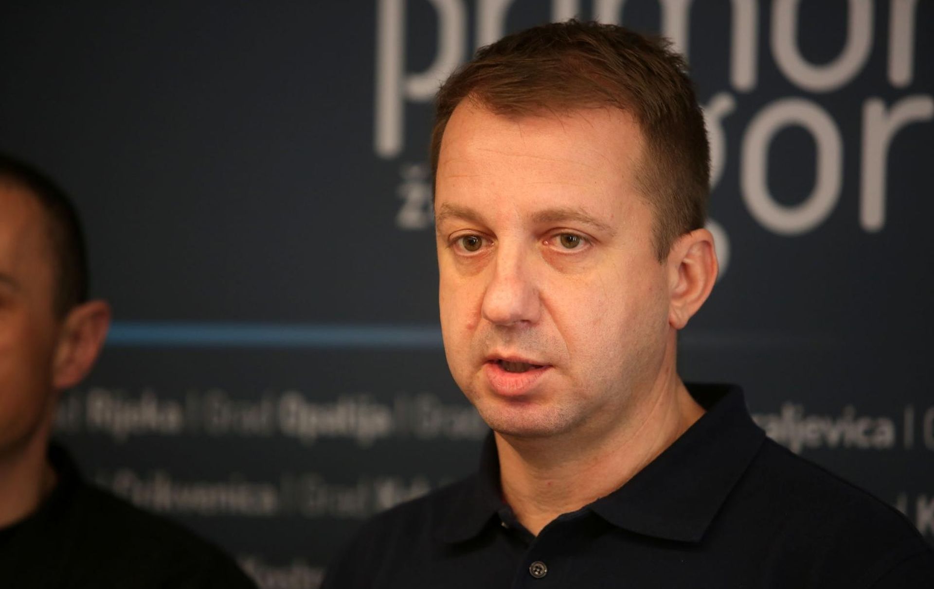 03.03.2020., Rijeka - Marko Boras Mandic dao je izjavu nakon sastanak stozera civilne zastite Primorsko goranske zupanije. Photo: Goran Kovacic/PIXSELL