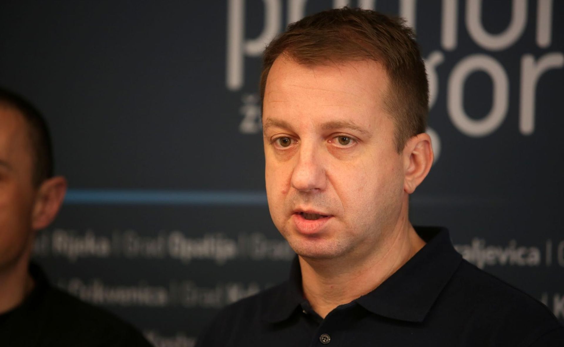 03.03.2020., Rijeka - Marko Boras Mandic dao je izjavu nakon sastanak stozera civilne zastite Primorsko goranske zupanije. Photo: Goran Kovacic/PIXSELL