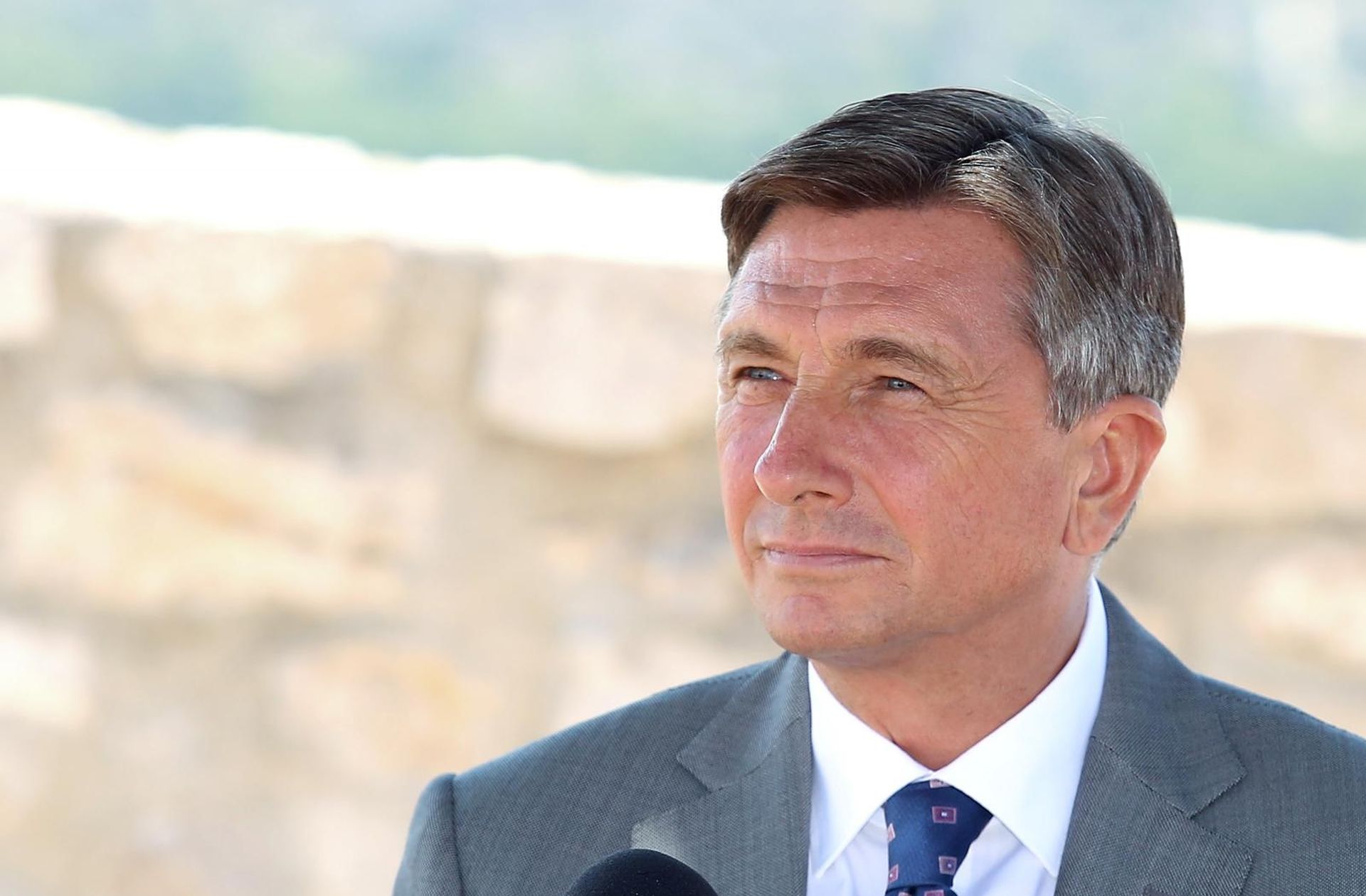 04.09.2019., Sibenik - Austrijski predsjednik Alexander Van der Bellen, slovenski predsjednik Borut Pahor i hrvatska predsjednica Kolinda Grabar-Kitarovic sastali su se kako bi razgovarali o regionalnoj suradnji. Nakon susreta predsjednici su dali izjave.
Photo: Dusko Jaramaz/PIXSELL