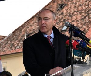 07.03.2020., Pozega, Predsjednik Republike i vrhovni zapovjednik Oruzanih snaga RH Zoran Milanovic sudjelovat je na svecanosti polaganja prisege 27. narastaja rocnici na dragovoljnom vojnom osposobljavanju u Pozegi.
Photo: Ivica Galovic/PIXSELL