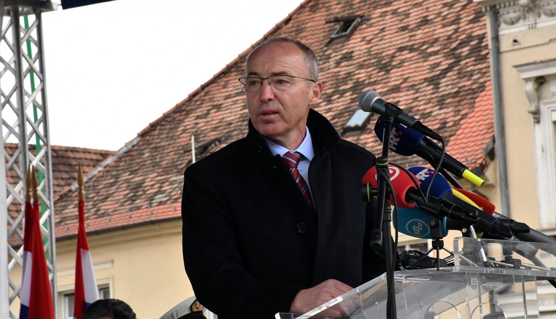 07.03.2020., Pozega, Predsjednik Republike i vrhovni zapovjednik Oruzanih snaga RH Zoran Milanovic sudjelovat je na svecanosti polaganja prisege 27. narastaja rocnici na dragovoljnom vojnom osposobljavanju u Pozegi.
Photo: Ivica Galovic/PIXSELL