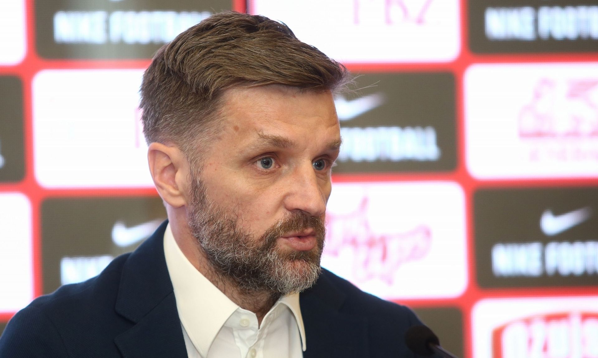 09.03.2020., Zagreb - Izbornik nogometne U-21 reprezentacije Igor Biscan predstavio je na konferenciji za medije listu igraca za kvalifikacijske utakmice za odlazak na Europsko prvenstvo. Photo: Matija Habljak/PIXSELL