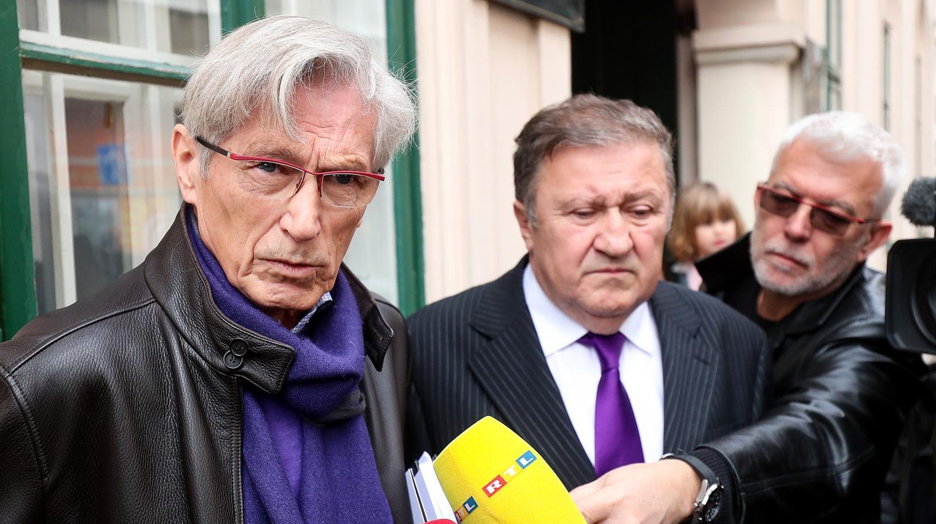 09.03.2020., Zagreb - Tomislav Horvatincic u pratnji odvjetnika Velimira Dosena odlazi sa Zupanijskog suda gdje je trazio odgodu odsluzenja zatvorske kazne. Photo: Goran Stanzl/PIXSELL