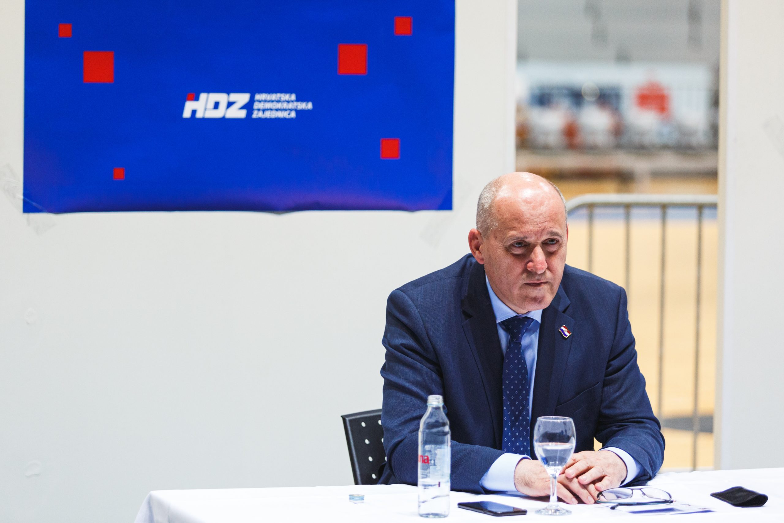 10.03.2020., Zadar - Predsjednik Hrvatske demokratske zajednice Andrej Plenkovic, zajedno s timom "Odvazno za Hrvatsku" predstavio  svoj program. Andrej Plenkovic Photo: Marko Dimic/PIXSELL