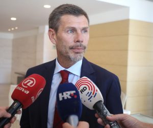 11.09.2018., Podstrana - U hotelu Le Meridien Lav odrzava se generalna skupstina Europskog udruzenja nogometnih klubova (ECA). Zvonimir Boban dao je izjavu novinarima.

Photo: Miranda Cikotic/PIXSELL