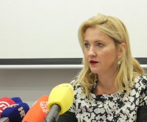 11.10.2019., Zagreb - Odrzana je 65. sjednica Povjerenstva za odlucivanje o sukobu interesa. Predjsednica Povjerenstva Natasa Novakovic Photo: Tomislav Miletic/PIXSELL