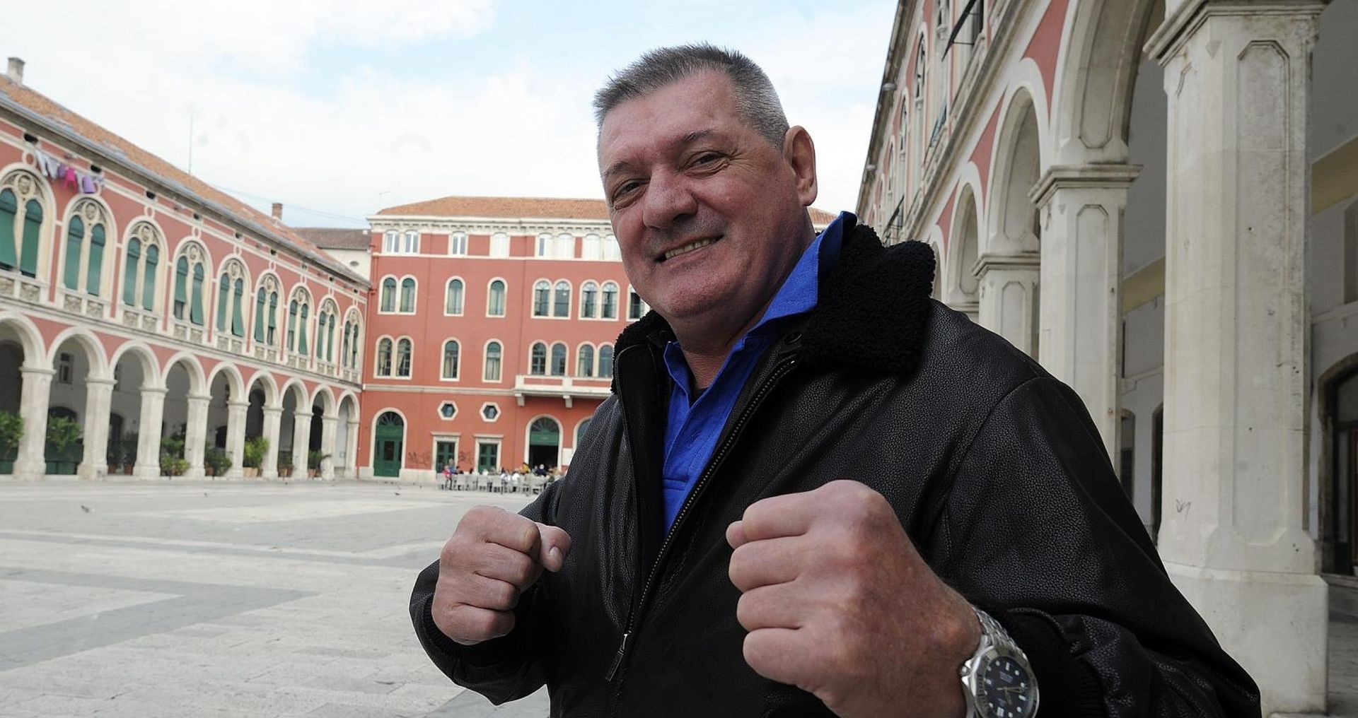 05.11.2011., Split - Branko Cikatic bivsi svjetski prvak u K1 borbama. 
Photo: Tino Juric/PIXSELL