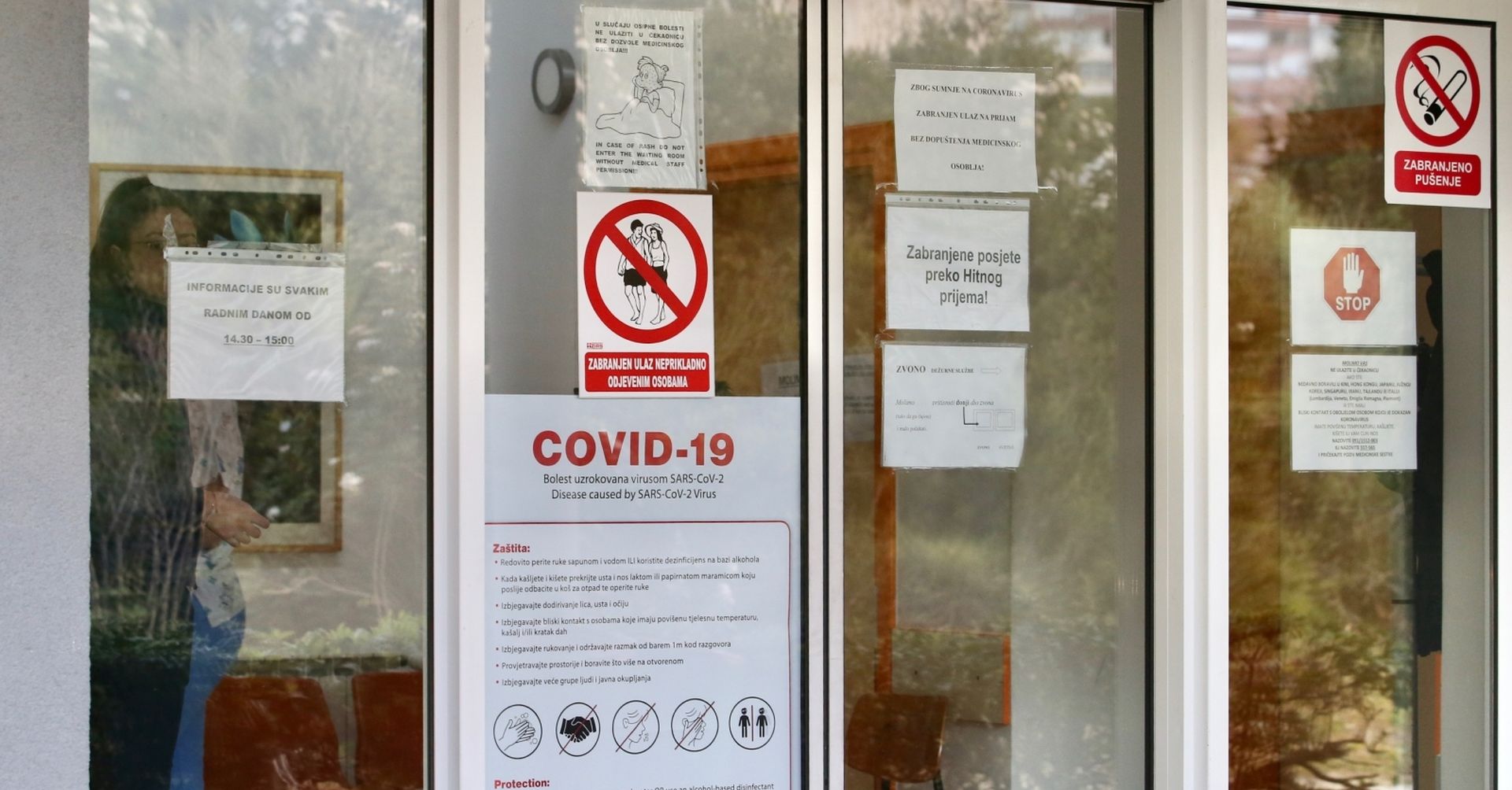 13.03.2020.,Split-Prosiruje se zarazni odjel splitskog KBC-a smjesten na Krizinama.
Photo:Ivo Cagalj/PIXSELL