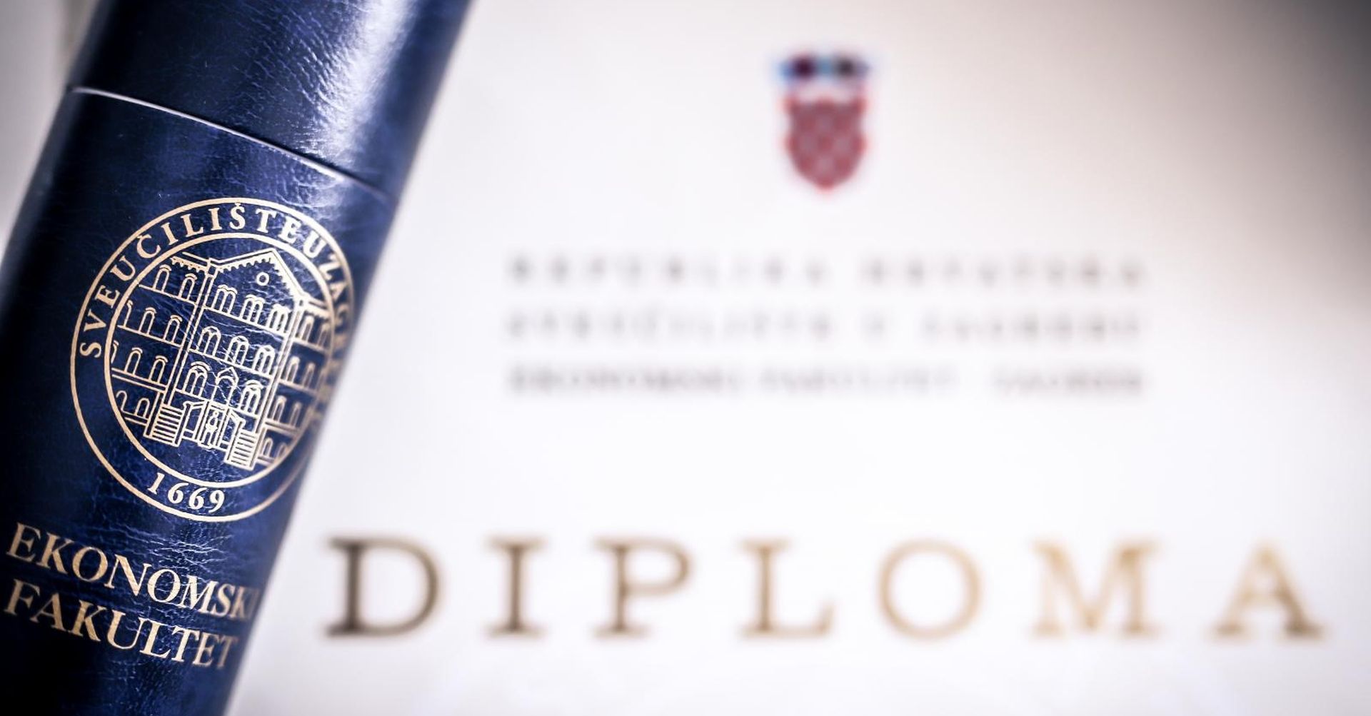 14.05.2018., Zagreb - Diploma Ekonomskog fakulteta Sveucilista u Zagrebu. 

Photo: Igor Soban/PIXSELL