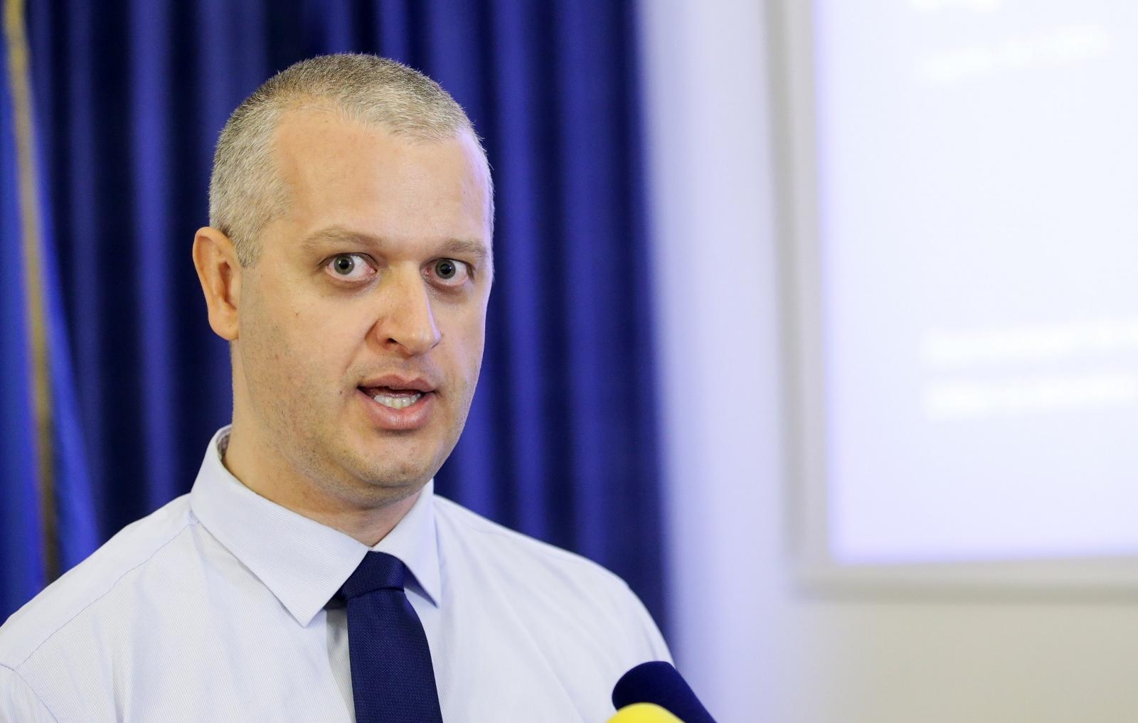 14.07.2015., Zagreb -  Tribina o stanju u zdravstvu u organizaciji HDZ-a. Pavo Kostopec. Photo: Petar Glebov/PIXSELL