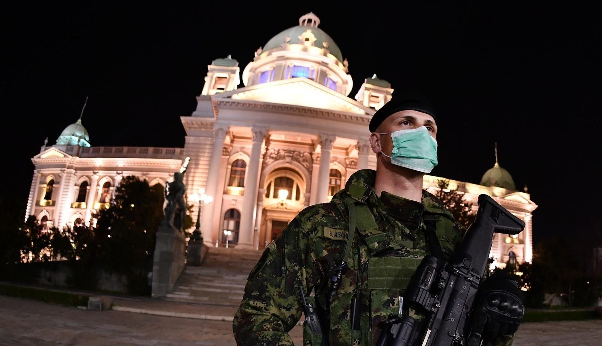 18.03.2020., Beograd, Srbija - U Srbiji je treci dan na snazi izvanredno stanje. Svim osobama je zabranjeno kretanje od 20h do 05 sati. U Srbiji je 89 registriranih slucajeva zaraze koronavirusom. Photo: Srdjan Ilic/PIXSELL