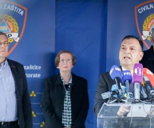19.03.2020., Zagreb - Nacionalni stozer civilne zastite odrzao je konferenciju za medije o najnovijim detaljima sirenja koronavirusa u Hrvatskoj. Ravnatelj Hrvatskog zavoda za javno zdravstvo (HZJZ) Krunoslav Capak, ravnateljica Klinike za infektivne bolesti "Dr. Fran Mihaljevic" Alemka Markotic, ministar zdravstva Vili Beros, ministar unutarnjih poslova Davor Bozinovic. Photo: Borna Filic/PIXSELL