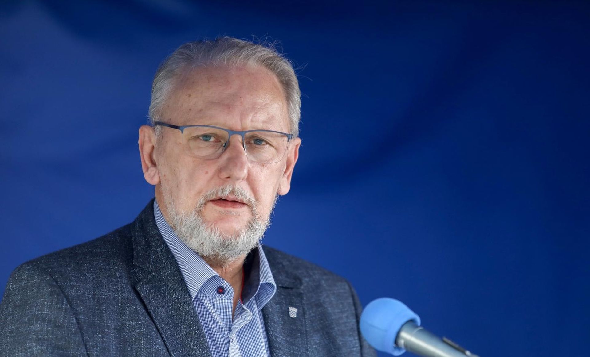 21.03.2020., Zagreb - Nacionalni stozer civilne zastite odrzao je konferenciju za medije o najnovijim detaljima sirenja koronavirusa u Hrvatskoj. Davor Bozinovic.
Photo: Borna Filic/PIXSELL