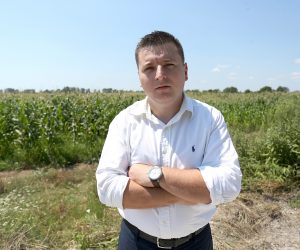 21.07.2016., Zagreb - Opcina Rugvica, mjesto na kojem ce navodno biti izgradjen IBM centar. Mato Cicak nacelnik opcine Rugvica. 
Photo: Dalibor Urukalovic/PIXSELL