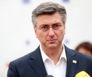 22.03.2020.Zagreb - Nakon zavrsetka sastanka clanovi drzavnog vrha dali su izjave za medije. Andrej Plenkovic
Photo: Slavko Midzor/PIXSELL
