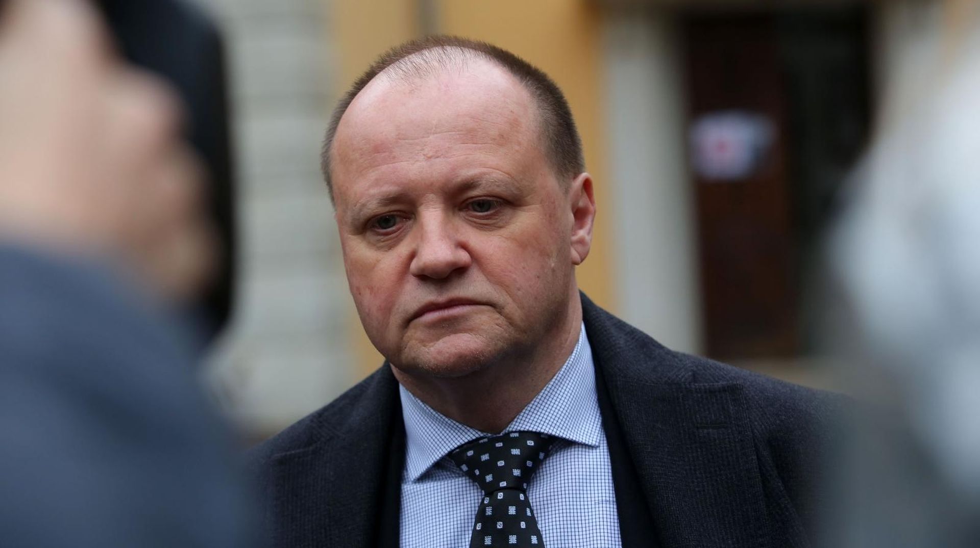 25.02.2020., Rijeka - Ravnatelj rijeckog KBC-a Davor Stimac iznio je najnovije informacije o radnicima koji se nalaze u Rijeci zbog sumnje da su zarazeni koronavirusom u Italiji. 
Photo: Goran Kovacic/PIXSELL
