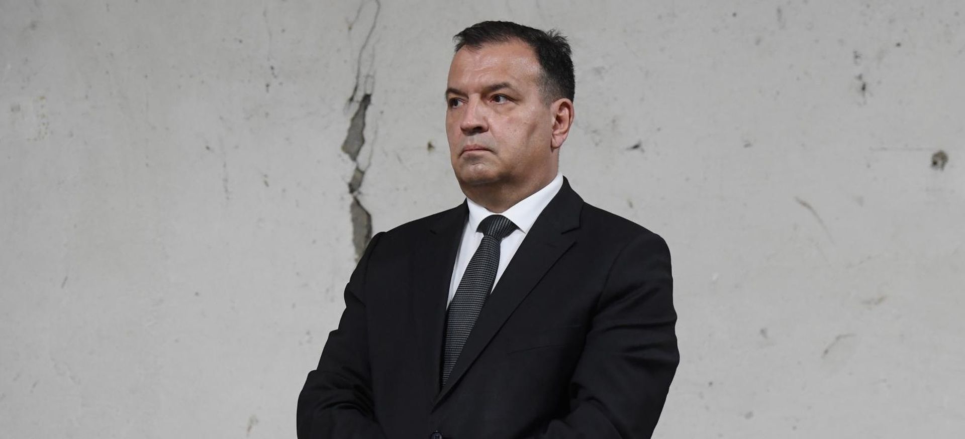 25.03.2020., Zagreb - Nacionalni stozer civilne zastite odrzao je konferenciju za medije o najnovijim detaljima sirenja koronavirusa u Hrvatskoj. ministar zdravstva Vili Beros. Photo: Marko Lukunic/POOL/PIXSELL