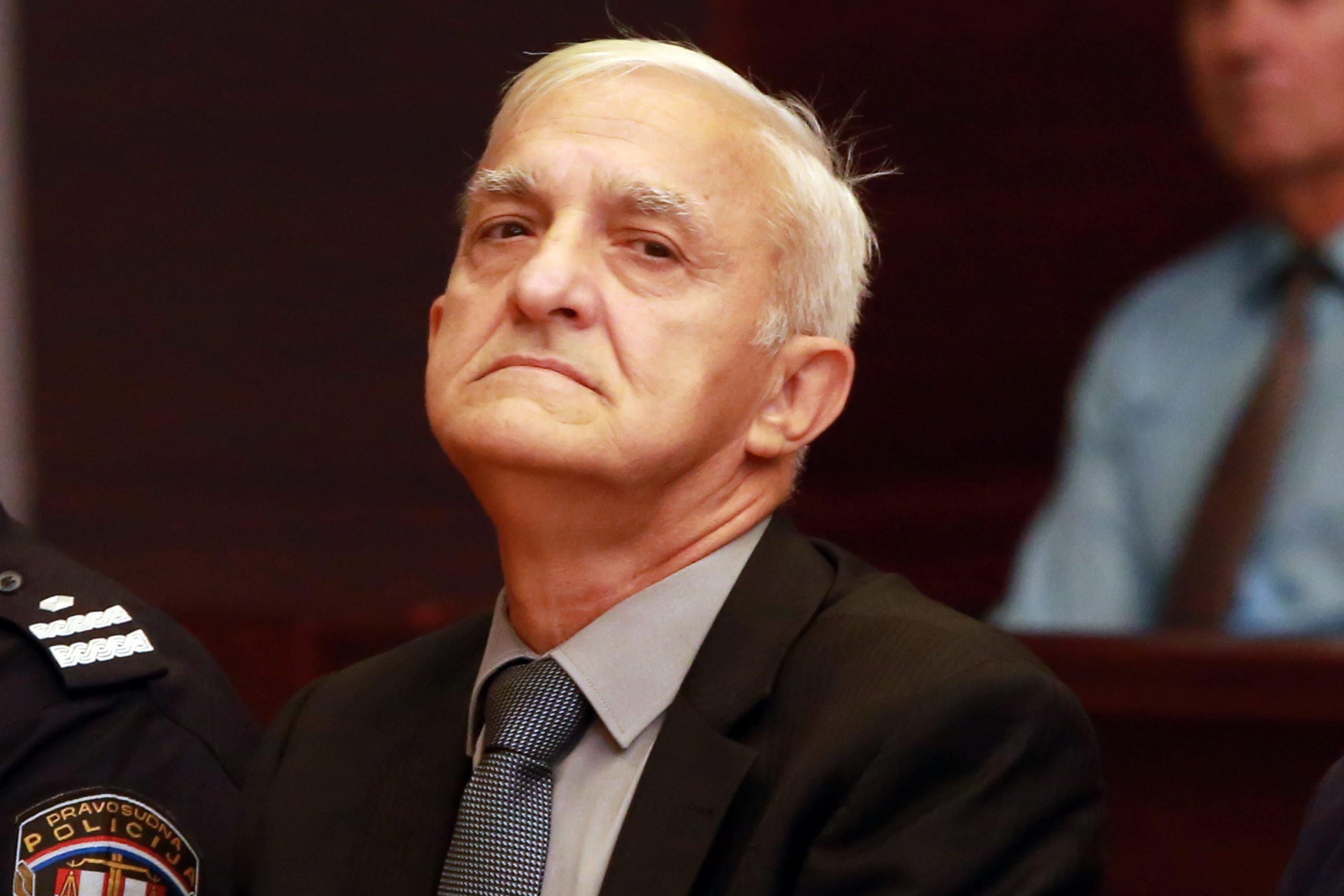 26.09.2017., Split - Dragan Vasiljkovic osudjen je na 15 godina zatvora presudom donesenom na Zupanijskom sudu. Proglasen je krivim za dvije tocke optuznice - zlostavljanje zatvorenika na Kninskoj tvrdjavi i napad na policijsku postaju u Glini.
Photo: Miranda Cikotic/PIXSELL