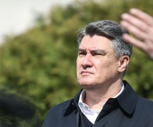 28.03.2020., Zagreb - Predsjednik Zoran Milanovic u obilasku ostecenih objekata Medicinskog fakulteta Sveucilista u Zagrebu.
Photo: Marin Tironi/PIXSELL