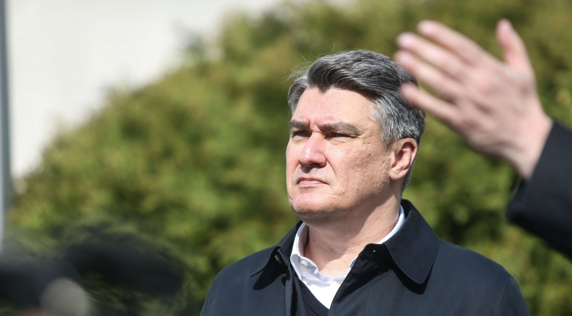 28.03.2020., Zagreb - Predsjednik Zoran Milanovic u obilasku ostecenih objekata Medicinskog fakulteta Sveucilista u Zagrebu.
Photo: Marin Tironi/PIXSELL
