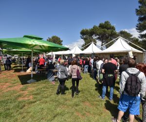 01.05.2019., Pula - Jedna od lokacijskih pa i programskih novina je manifestacija "Rock 'n' Grill" koja se odrzava i na plazi Hidrobaza, od 1. do 4. svibnja. Prvog dana manifestacije plaza je prepuna ljudi koji su dosli uzivat glazbi, jelu i picu. 
Photo: Dusko Marusic/PIXSELL