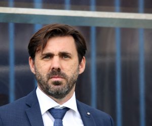 01.09.2018., Gradski stadion, Koprivnica - Hrvatski Telekom Prva liga, 06. kolo, NK Slaven Belupo - HNK Hajduk. Trener HNK Hajduk Zeljko Kopic. 
Photo: Luka Stanzl/PIXSELL
