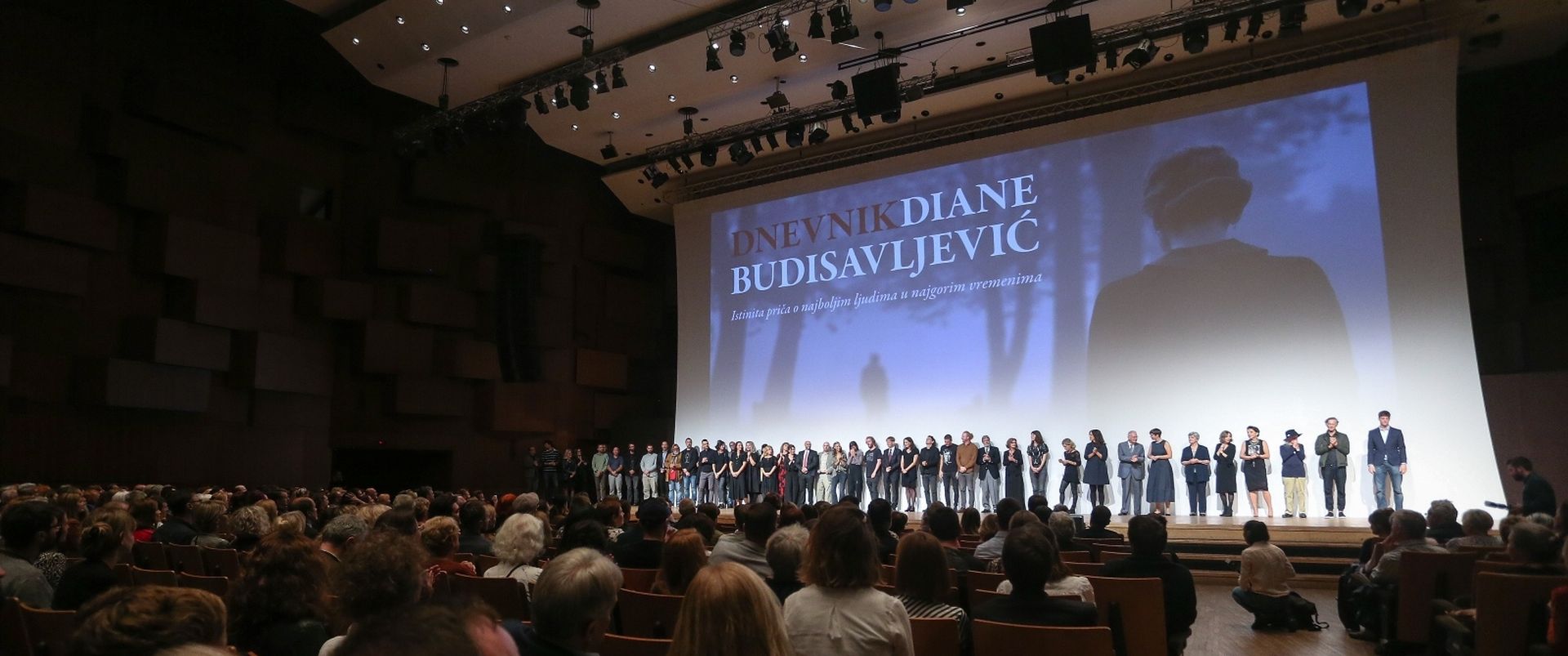 02.10.2019., KD Vatroslav Lisinski, Zagreb - Svecana zagrebacka premijera filma Dnevnik Diane Budisavljevic. 
Photo: Luka Stanzl/PIXSELL