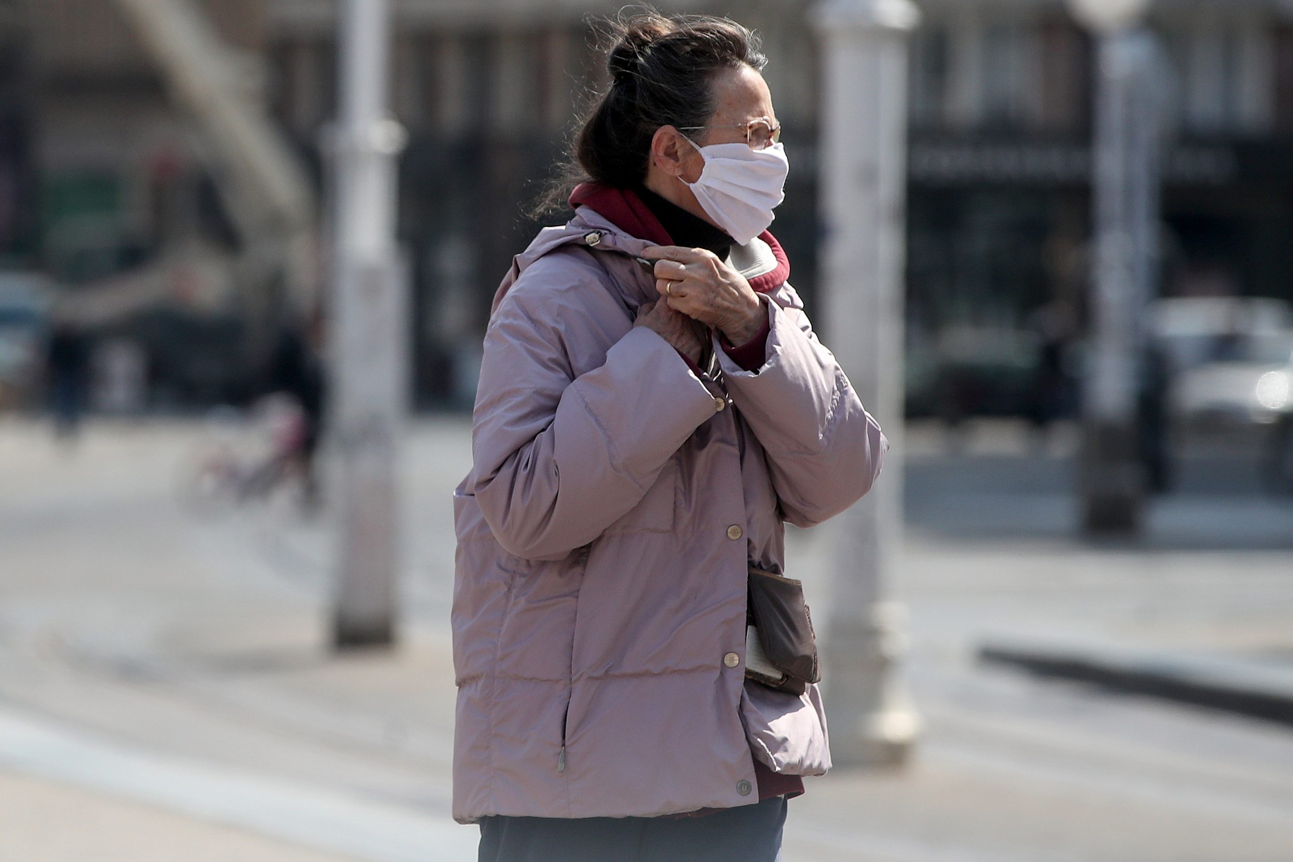04.04.2020., Zagreb - Gradska svakodnevica u centru Zagreba nakon potresa i za vrijeme pandemije koronavirusom. Photo: Igor Kralj/PIXSELL