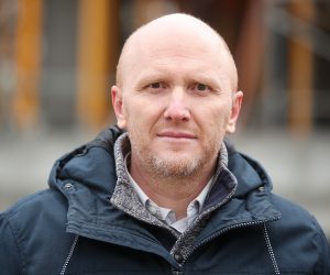 04.12.2019., Zagreb - Konferencija za medije u Gracanima kod gradilista Sljemenske zicare o njezinom poskupljenju. Renato Petek. 
Photo: Goran Stanzl/PIXSELL