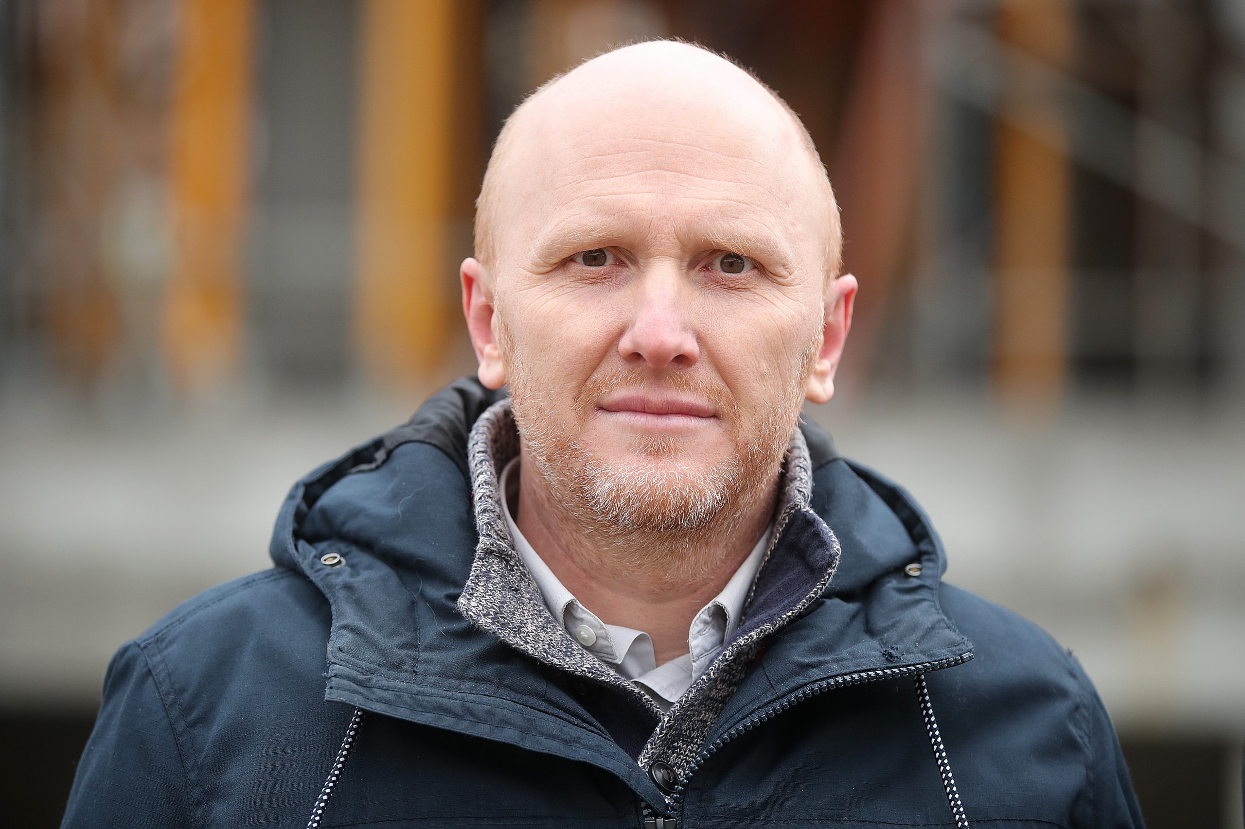 04.12.2019., Zagreb - Konferencija za medije u Gracanima kod gradilista Sljemenske zicare o njezinom poskupljenju. Renato Petek. 
Photo: Goran Stanzl/PIXSELL