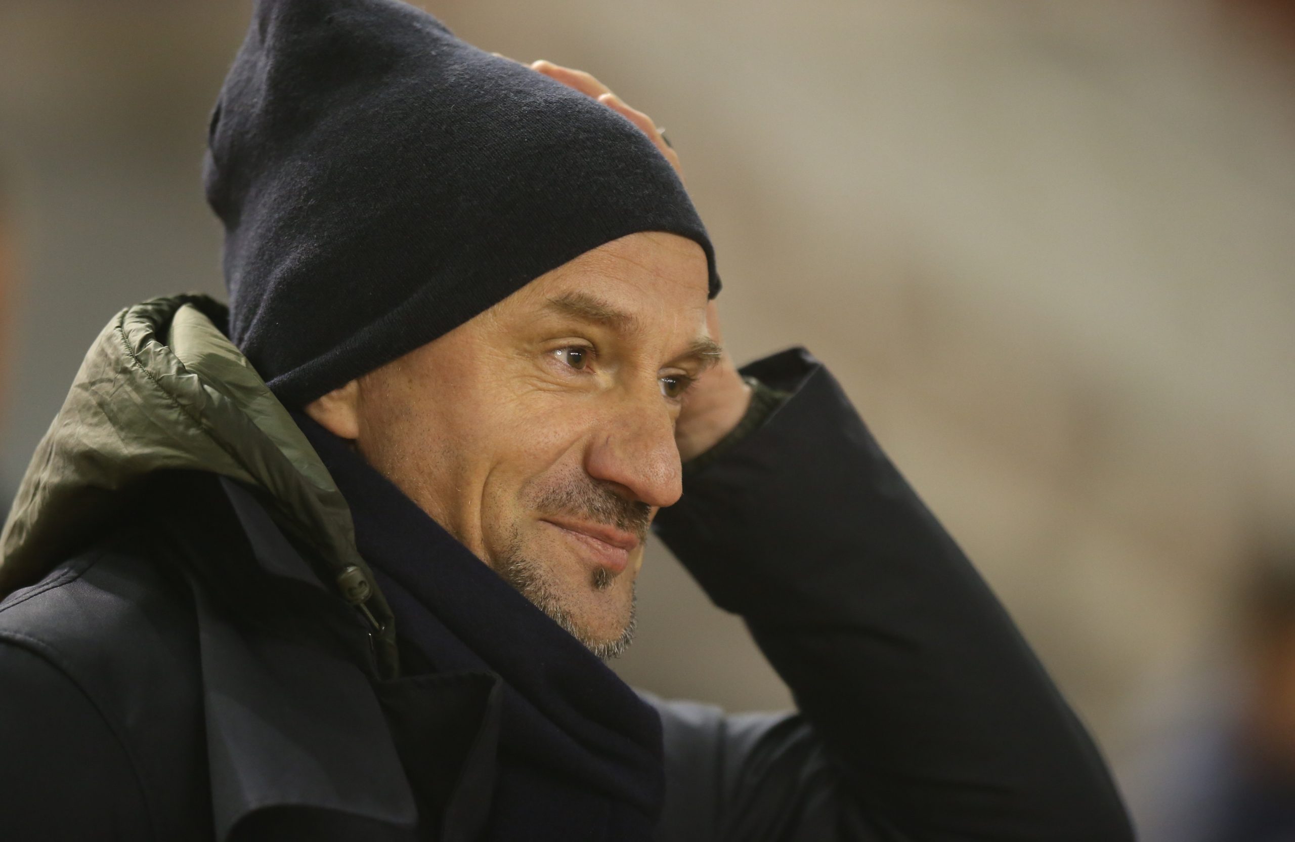 05.01.2020., Split - Igraci Hajduka odradili trening pod vodstvom Igora Tudora na pocetku zimskih priprema. Savjetnik Mario Stanic.
Photo: Ivo Cagalj/PIXSELL