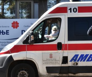06.04.2020., Beograd, Srbija - U Institutu za kardiovaskularne bolesti "Dedinje" koronavirusom zarazeno je 67 zdravstvenih radnika i 14 pacijenata, potvrdio je direktor te institucije Dr Milovan Bojic. Photo: Srdjan Ilic/PIXSELL