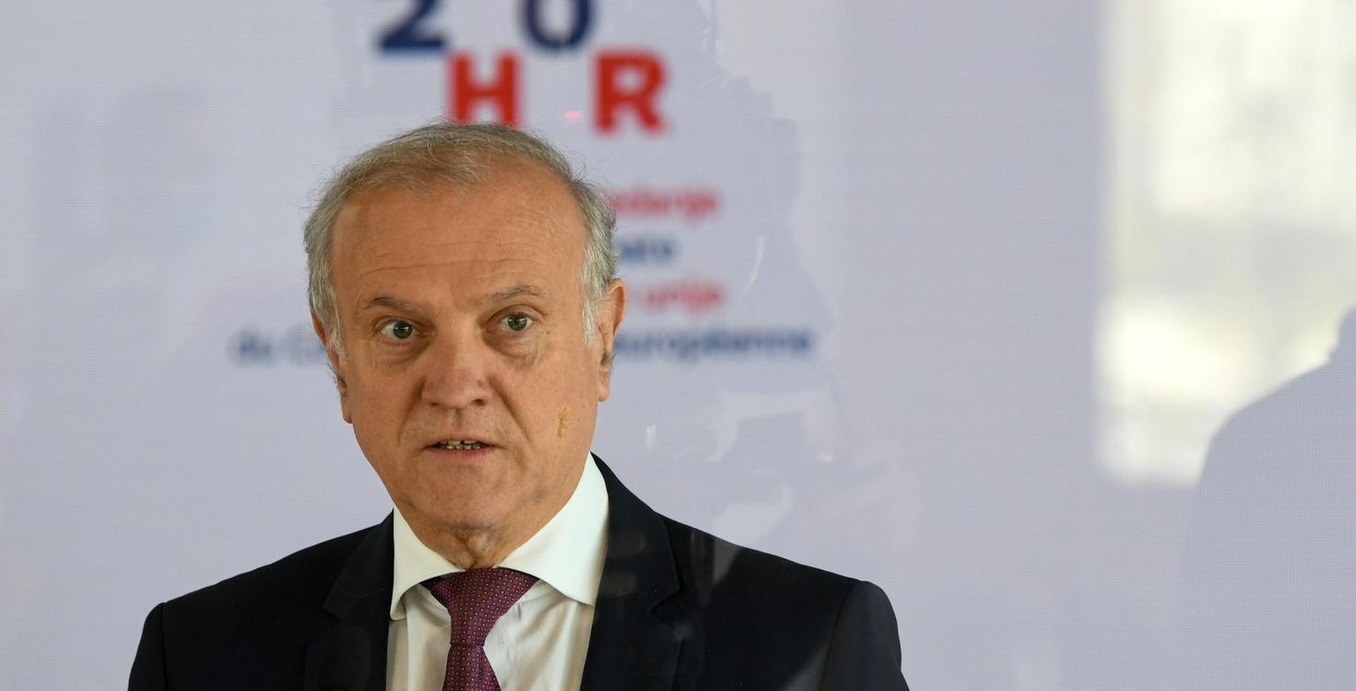 04.06.2020., Zagreb - Izjava za medije ministra Drazena Bosnjakovica nakon odrzane videokonferencije s ministrima EU. Photo: Josip Regovic/PIXSELL/EU2020HR