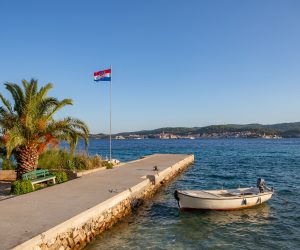 04.08.2019., Perna, poluotok Peljesac - Predio Perna u kojem je planirana izgradnja trajektnog pristanista kao zmjena za pristaniste u Orebicu. Photo: Grgo Jelavic/PIXSELL
