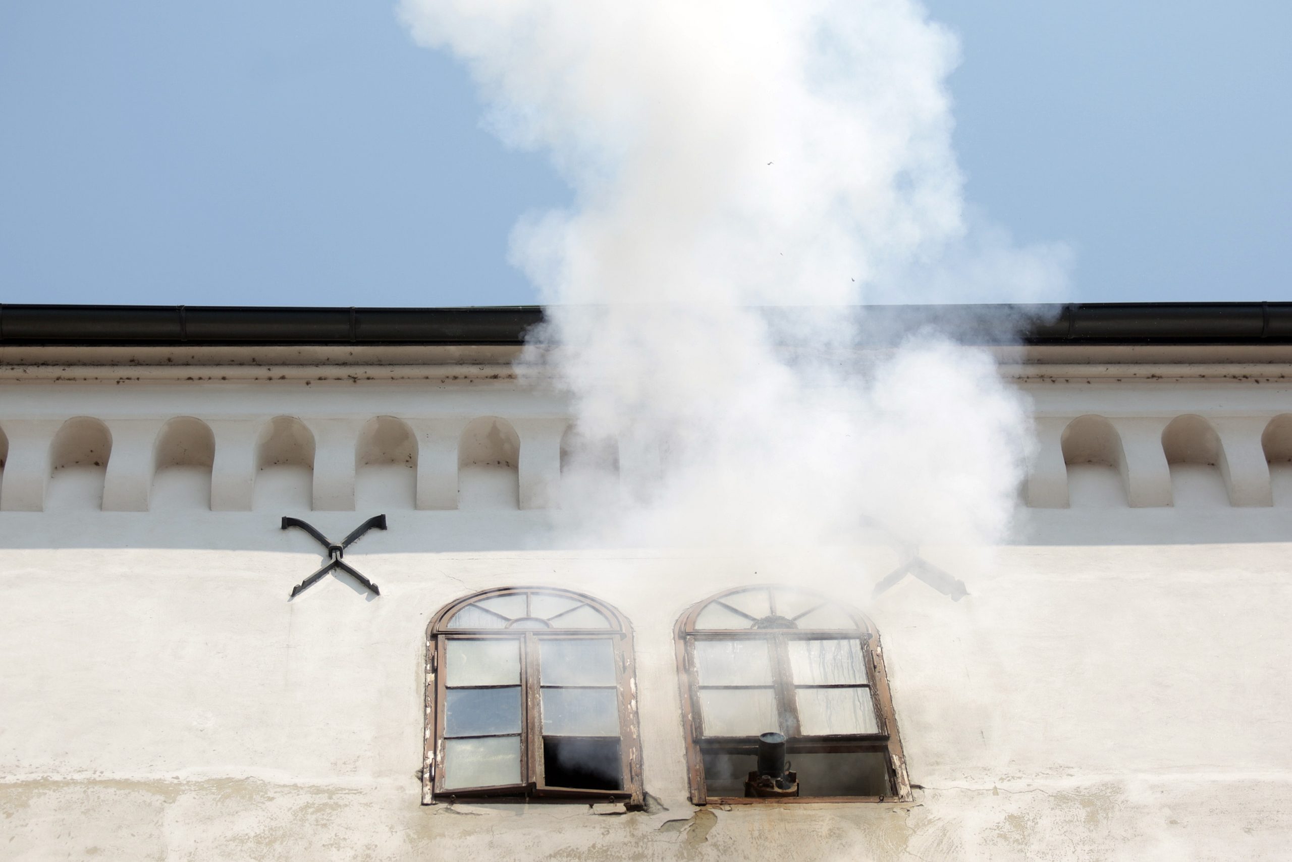 07.08.2015., Zagreb - Ekipa nizozemske drzavne televizije TV NL3 snimila je prilog o Grickom topu koji svaki dan pucnjem s kule Lotrscak oznacava podne. 
Photo: Borna Filic/PIXSELL