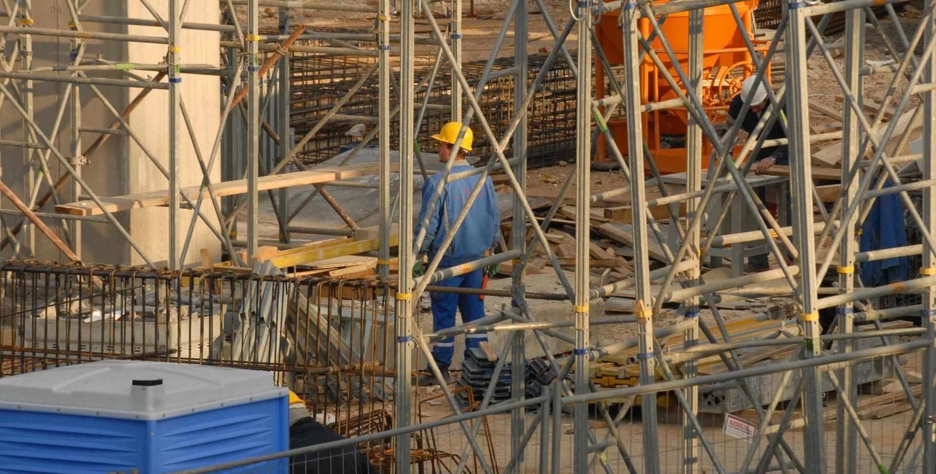 20.11.2008 Split - Gradnja jednog od najvecih shopping parkova u Jugoistocnoj Europi i prvog u Hrvatskoj, Dalmatia Capitol Parka u Dugopolju. 
Photo: Hrvoje Jelavic/Vecernji list