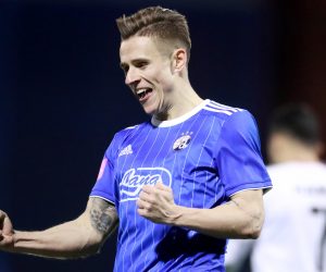 09.02.2020.,Zagreb - Stadion Maksimir, 21. kolo Hrvatski telekom Prve HNL: Dinamo - Gorica. Slavlje nakon drugog gola. Strijelac Damian Kadzior. Photo: Sanjin Strukic/PIXSELL