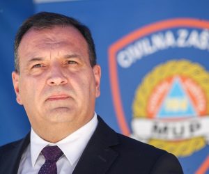 09.04.2020., Zagreb - Nacionalni stozer civilne zastite odrzao je konferenciju za medije o najnovijim detaljima sirenja koronavirusa u Hrvatskoj. Ministar zdravstva Vili Beros.
Photo: Igor Kralj/PIXSELL
