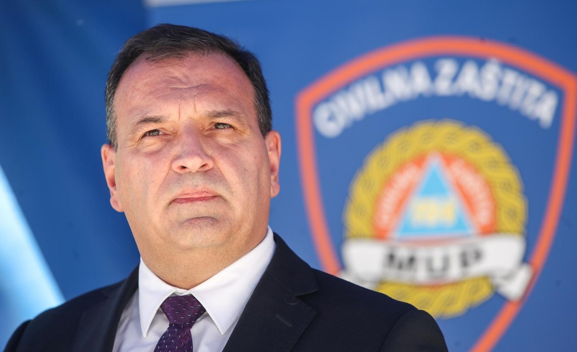 09.04.2020., Zagreb - Nacionalni stozer civilne zastite odrzao je konferenciju za medije o najnovijim detaljima sirenja koronavirusa u Hrvatskoj. Ministar zdravstva Vili Beros.
Photo: Igor Kralj/PIXSELL