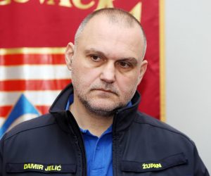 10.03.2020., Karlovac - Konferencija za medije Stozera Civilne zastite Karlovacke zupanije. Zupan Damir Jelic. Photo: Kristina Stedul Fabac/PIXSELL