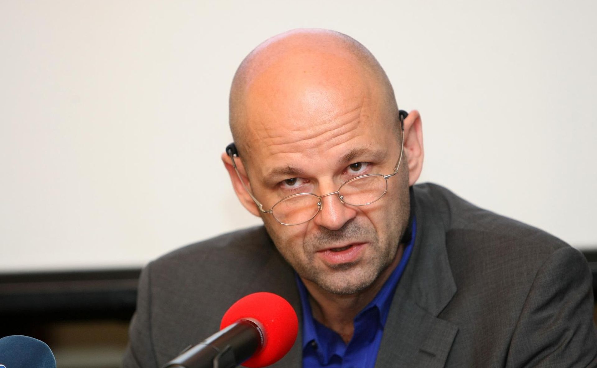 10.06.2013., Zagreb - Udruga Partnerstvo za drustveni razvoj predstavila je rezultate istrazivanja o sukobu interesa. Aleksandar Stulhofer.
Photo: Petar Glebov/PIXSELL