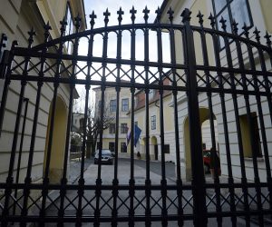 15.01.2015., Zagreb -  Drzavna rezidencija u Visokoj ulici na Gornjem gradu gdje se zeli preseliti novoizabrana predsjednica RH Kolinda Grabar Kitarovic. 
Photo: Marko Lukunic/PIXSELL