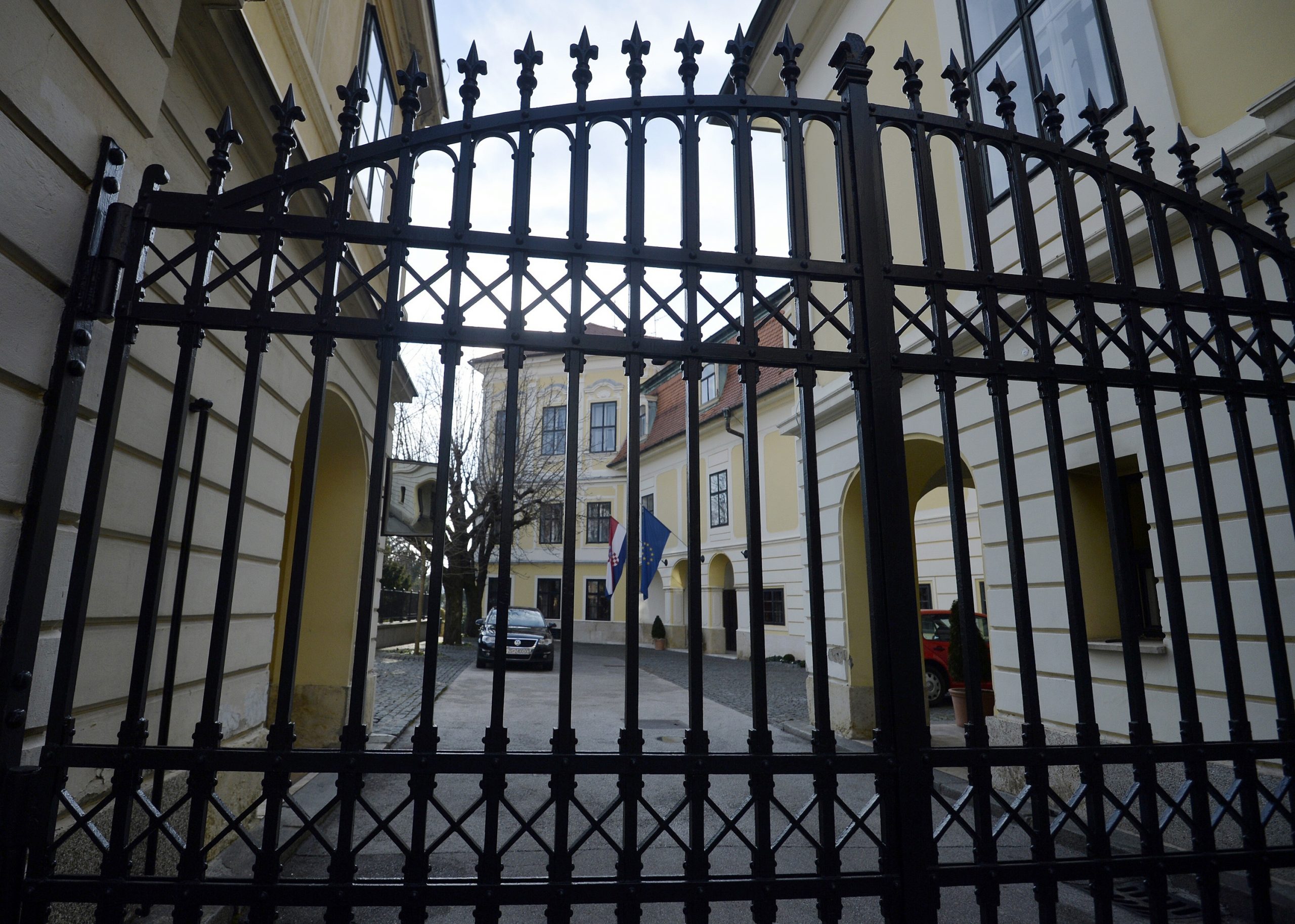 15.01.2015., Zagreb -  Drzavna rezidencija u Visokoj ulici na Gornjem gradu gdje se zeli preseliti novoizabrana predsjednica RH Kolinda Grabar Kitarovic. 
Photo: Marko Lukunic/PIXSELL