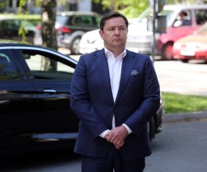 16.04.2020., Zagreb - Nacionalni stozer civilne zastite odrzao je konferenciju za medije o najnovijim detaljima sirenja koronavirusa u Hrvatskoj. Andrija Mikulic.

Photo: Davor Pongracic/POOL/CROPIX