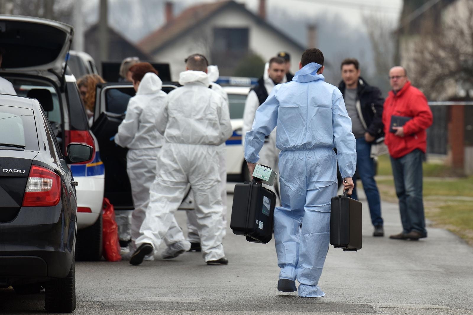 18.02.2020., Novakovec - Ocevid u kuci u kojoj je pronadjeno mrtvo tijelo starije zenske osobe. 
Photo: Vjeran Zganec Rogulja/PIXSELL