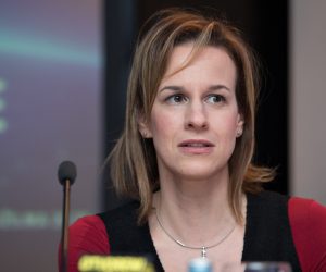 18.03.2015., Zagreb -  Konferencija za medije povodom inicijative  - Sat za planet Zemlju odrzana je u hotelu Esplanade. Sat za planet Zemlju obiljezit ce se 28.03.2015. u 20:30 sati. Petra Boic Petrac. 
Photo: Davor Puklavec/PIXSELL
